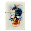 
Zippo Lighter - Watercolor Skull