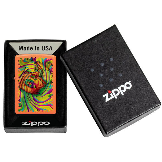 
Zippo Lighter - Sunglass Woman