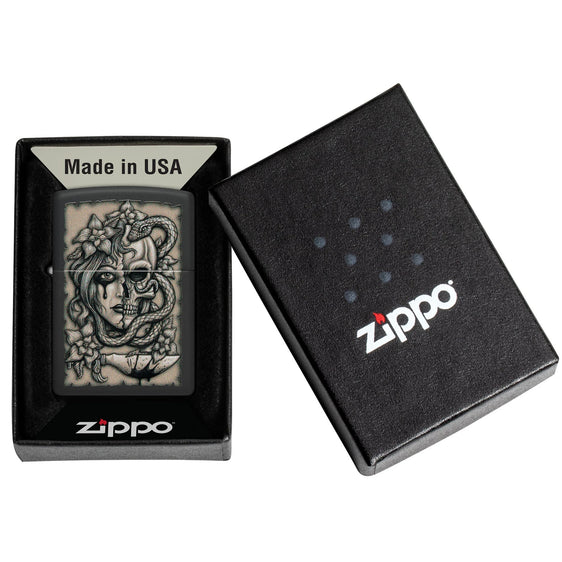
Zippo Lighter - Gory Tattoo