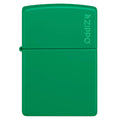 
Zippo Lighter - Green Grass Matte w/ Zippo Logo
