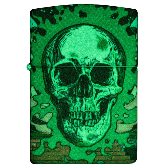 
Zippo Lighter - Trippy Skull