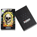 
Zippo Lighter - Trippy Skull