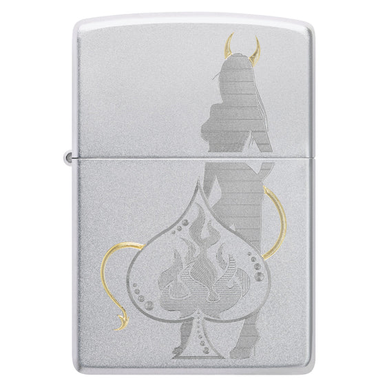 
Zippo Lighter - Devilish Ace