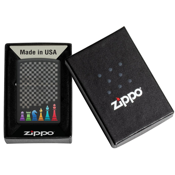 
Zippo Lighter - Chess Pieces