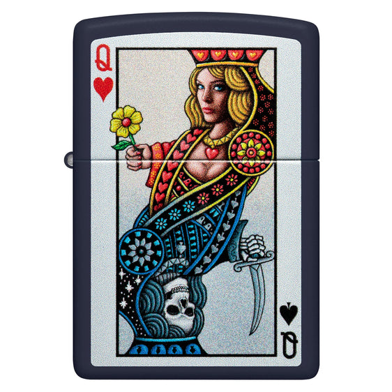 
Zippo Lighter - Opposing Queens