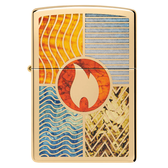 
Zippo Lighter - Elements of Earth