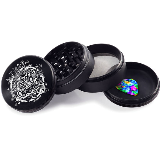 Beamer Aircraft Grade Aluminum 63MM Grinder - 70's Lovin