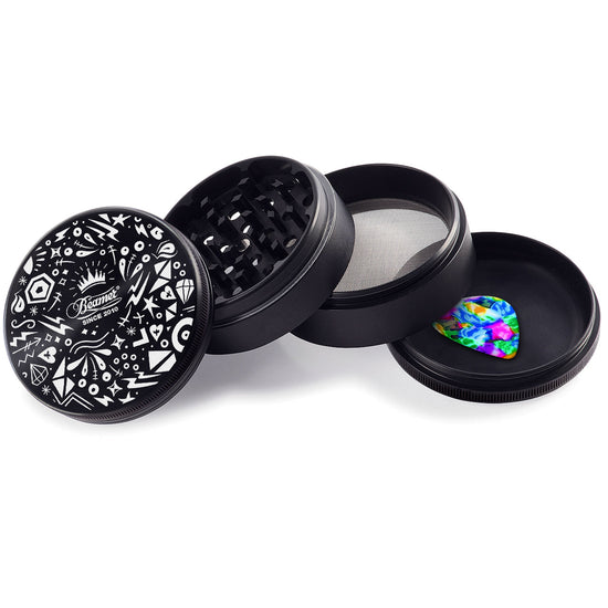 Beamer Aircraft Grade Aluminum 63MM Grinder - Royal Shapes