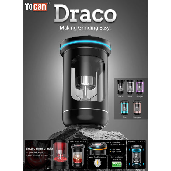 
Yocan Draco Electric Smart Grinder