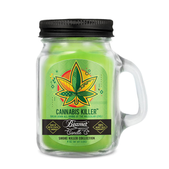 
Beamer Candle Co Smoke Killer Collection - USA Made Candle - 4 oz Cannabis Killer