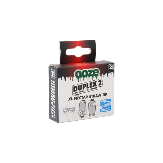 
Ooze Duplex 2 Replacement XL Tips - 2 Pack - Lighter USA