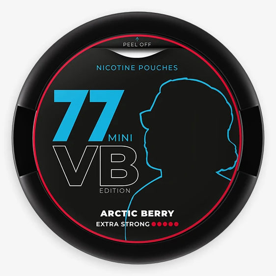 
77 Nicotine Pouch Arctic Berry Mini 20mg - 5 Pack
