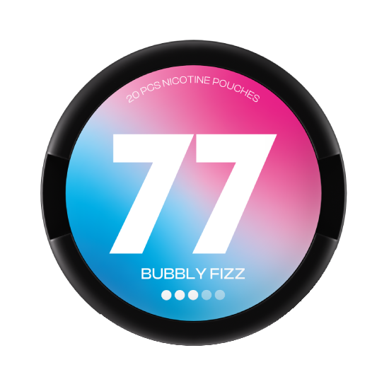 77 Nicotine Pouches Bubbly Fizz - 20mg