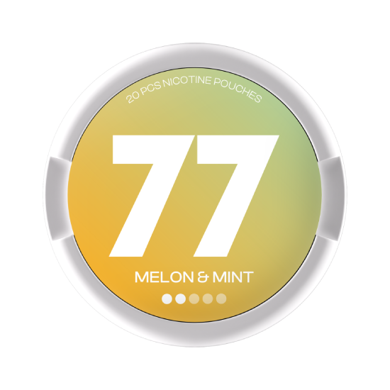 77 Nicotine Pouches Melon Mint - 20mg