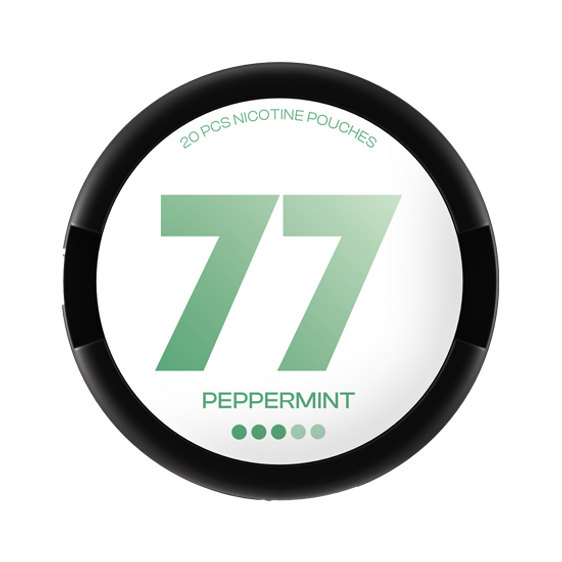 
77 Nicotine Pouches Peppermint - 20mg