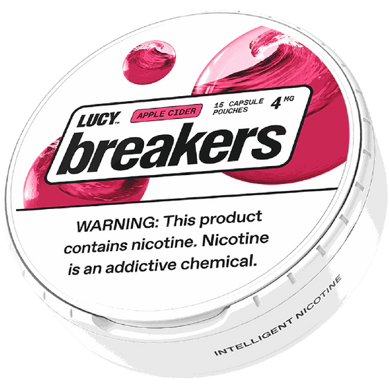 
Lucy Breakers Nicotine Pouches Apple Cider - 5 Pack - 4mg