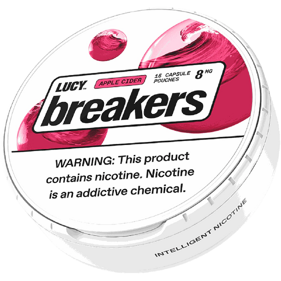 
Lucy Breakers Nicotine Pouches Apple Cider - 5 Pack - 8mg