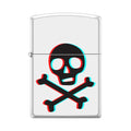 
Zippo Lighter - Glow in the Dark Skull & Crossbones