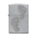 
Zippo Lighter - Sasquatch Footprints