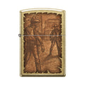 
Zippo Lighter - Old West Cowboy Fight