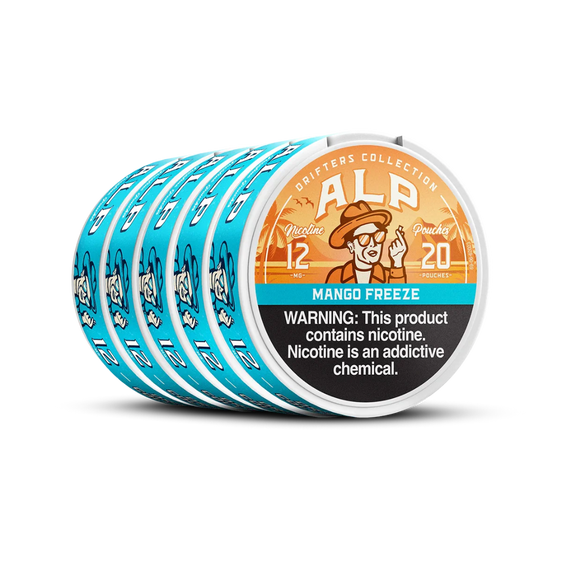 
ALP Drifters Mango Freeze Nicotine Pouches (5 Pack)