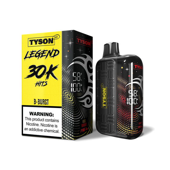 
Tyson 2.0 Legend 30,000 Puffs Disposable Vape - B-Burst
