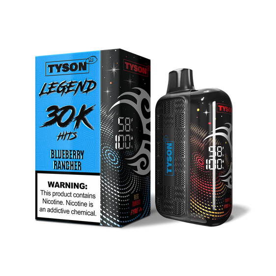 
Tyson 2.0 Legend 30,000 Puffs Disposable Vape - Blueberry Rancher