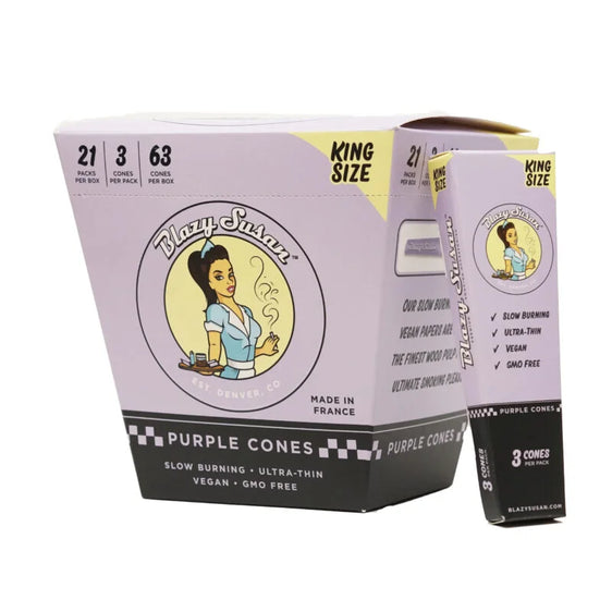 
Blazy Susan King Size Pre-Roll Cones - 3 Pack