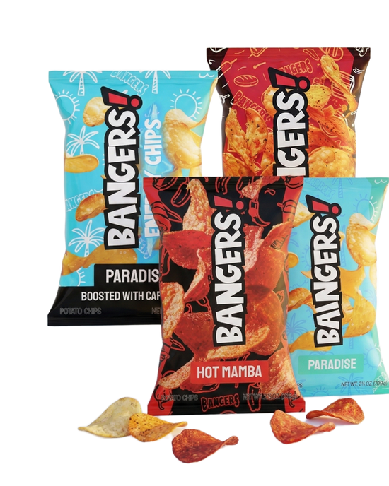 Bangers Caffeine Chips - 3 Pack