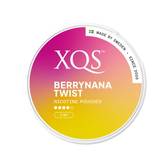 
XQS Nicotine Pouches Berrynana Twist - 8MG
