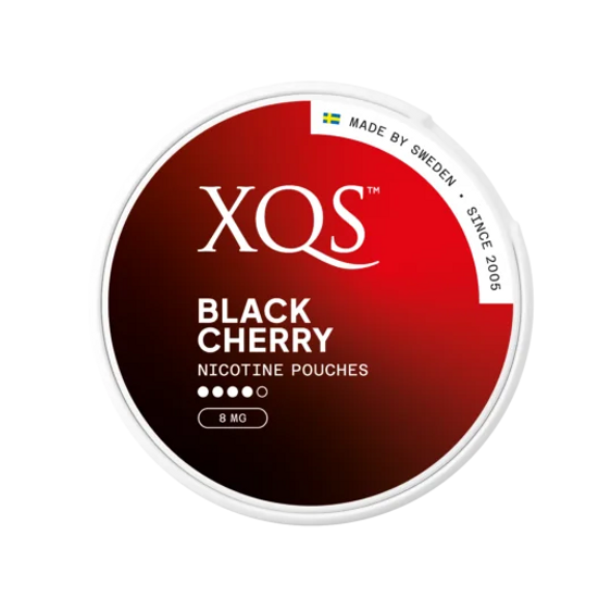 
XQS Nicotine Pouches Black Cherry - 8MG