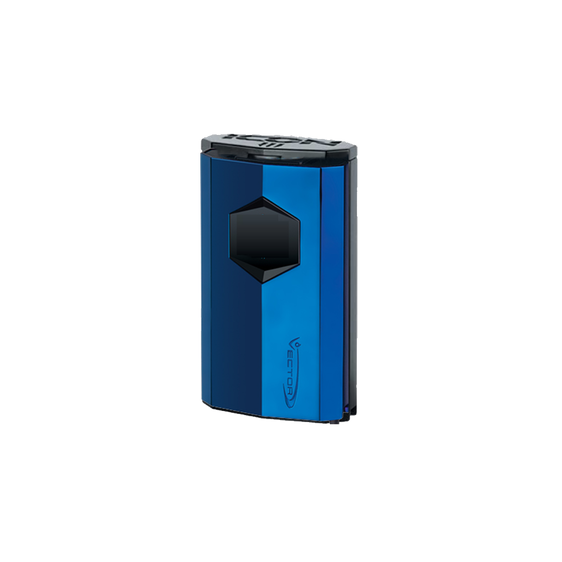 
Vector Icon III Electric Quadruple Flame Torch Lighter Sparkle Blue