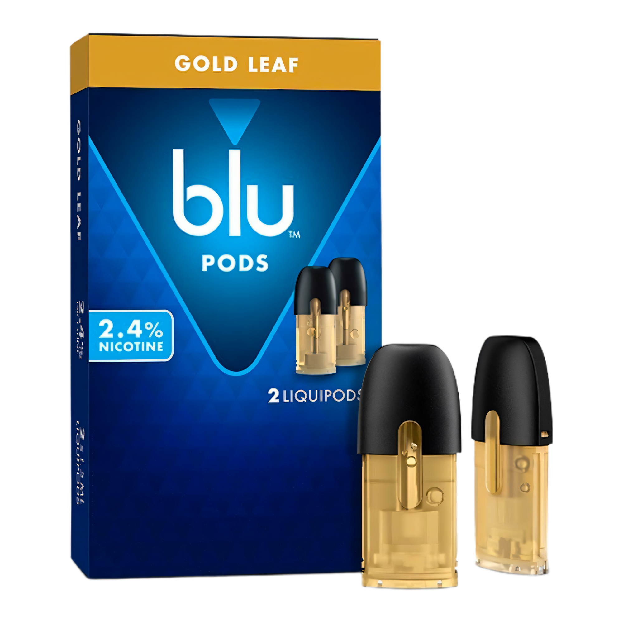 Blu Pods Gold Leaf 2.4% - 2 Pack