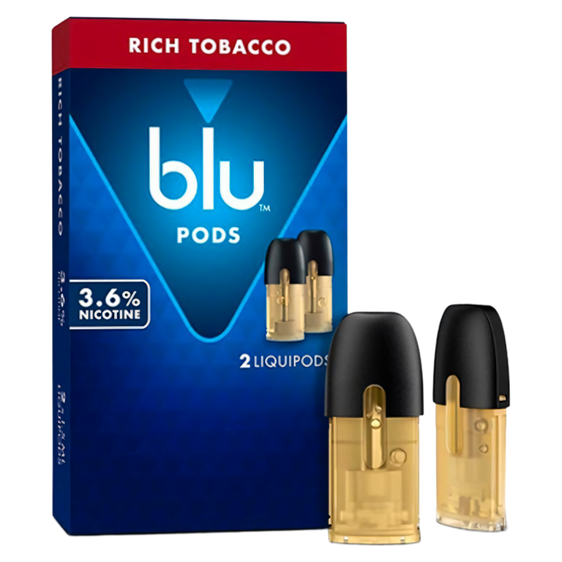 
Blu Pods Gold Rich Tobacco 3.6% - 2 Pack