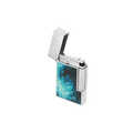
S.T. Dupont Ligne 2 Géode Lacquered Lighter — Blue