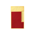 
S.T. Dupont Ligne 2 Horse Mane Guilloche Lighter — Red