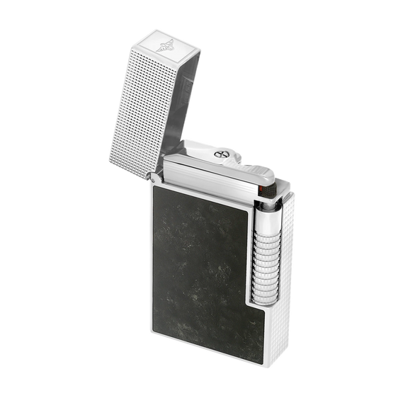 
S.T. Dupont Le Grand Dupont Savoir-Faire Popote Lacquered Lighter — Black