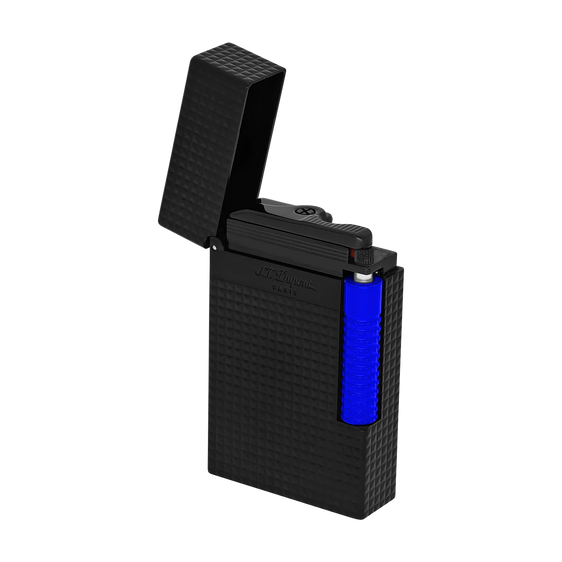 
S. T. Dupont Lighter Fluo Le Grand - Black & Blue