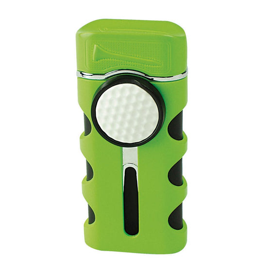 
Vector Caddie Single Flame Torch Lighter - Matte Green