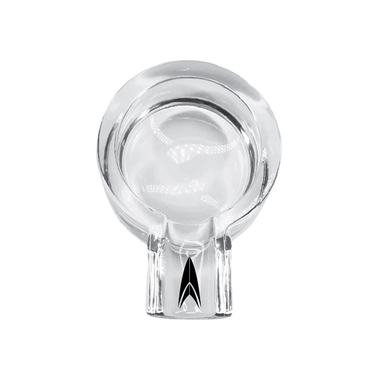 Lotus Single Stick Glass Ashtray