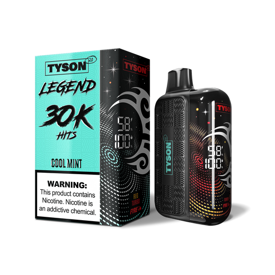 
Tyson 2.0 Legend 30,000 Puffs Disposable Vape - Cool Mint
