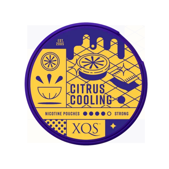 
XQS Nicotine Pouches Citrus Cooling - 8MG