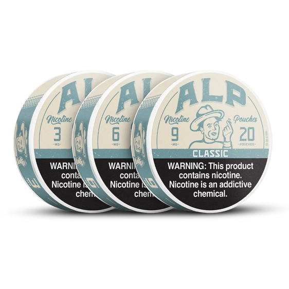 
Alp Nicotine Pouches Classic - 5 Pack