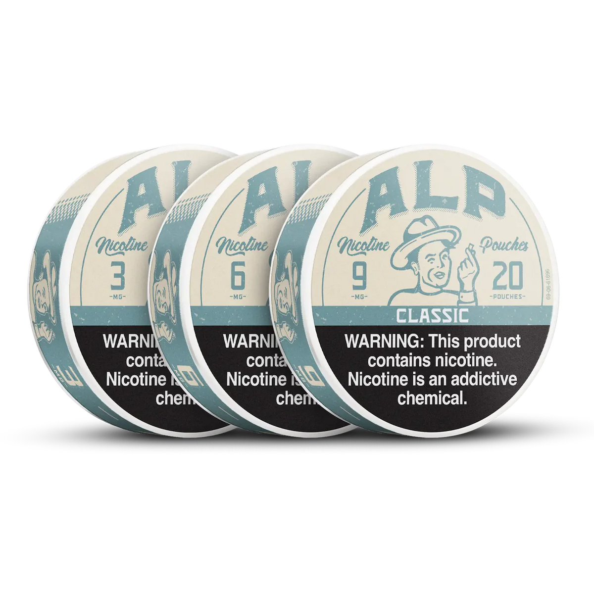 alps tobacco ALP Classic Nicotine Pouches (5 Pack)