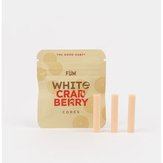 
FÜM Flavor Core White Cranberry - 3 Pack