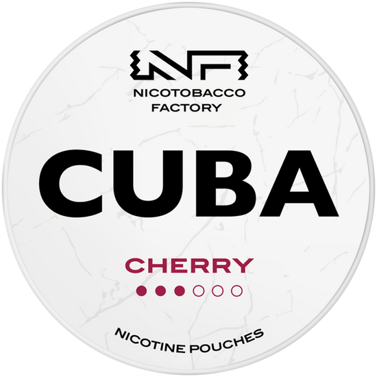 Cuba White Line Cherry Nicotine Pouches 16mg (5 Pack)