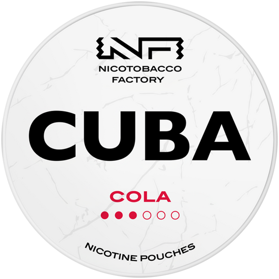 Cuba White Line Cola Nicotine Pouches 16mg (5 Pack)