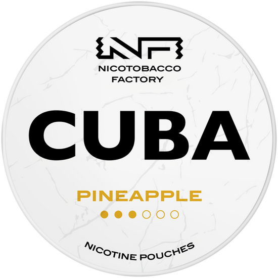 Cuba White Line Pineapple Nicotine Pouches 16mg (5 Pack)