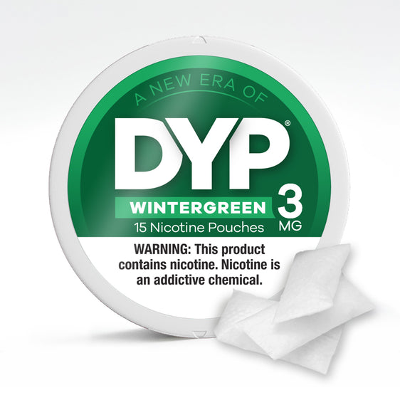 
Dyp Nicotine Pouches Wintergreen - 5 Pack