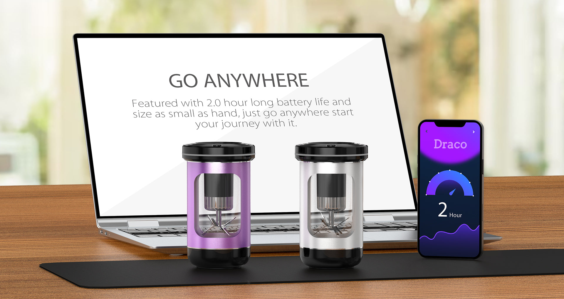 Yocan Draco Electric Smart Grinder | Lighter USA